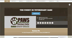 Desktop Screenshot of pawstucson.com